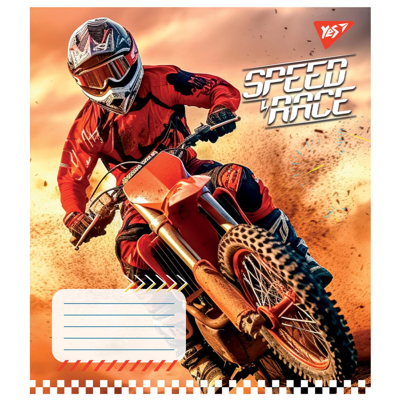 Набір шкільних зошитів YES Speed Race клітинка 36 арк. 15 шт. (767337 У) - фото 4 Набір шкільних зошитів YES Speed Race клітинка 36 арк. 15 шт. (767337 У) - фото 4