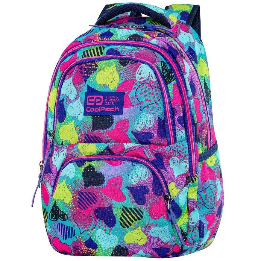 Шкільний рюкзак Coolpack Dart II Hearts Graffiti 27 л 46х34х17 см