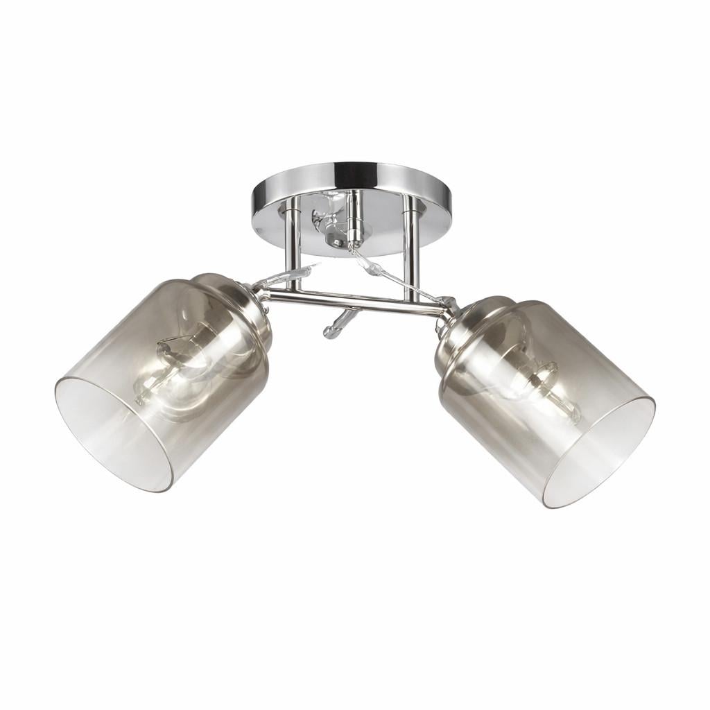 Люстра стельова Valeso V 6198-2 WH+CR Біло-сріблястий (32695645)