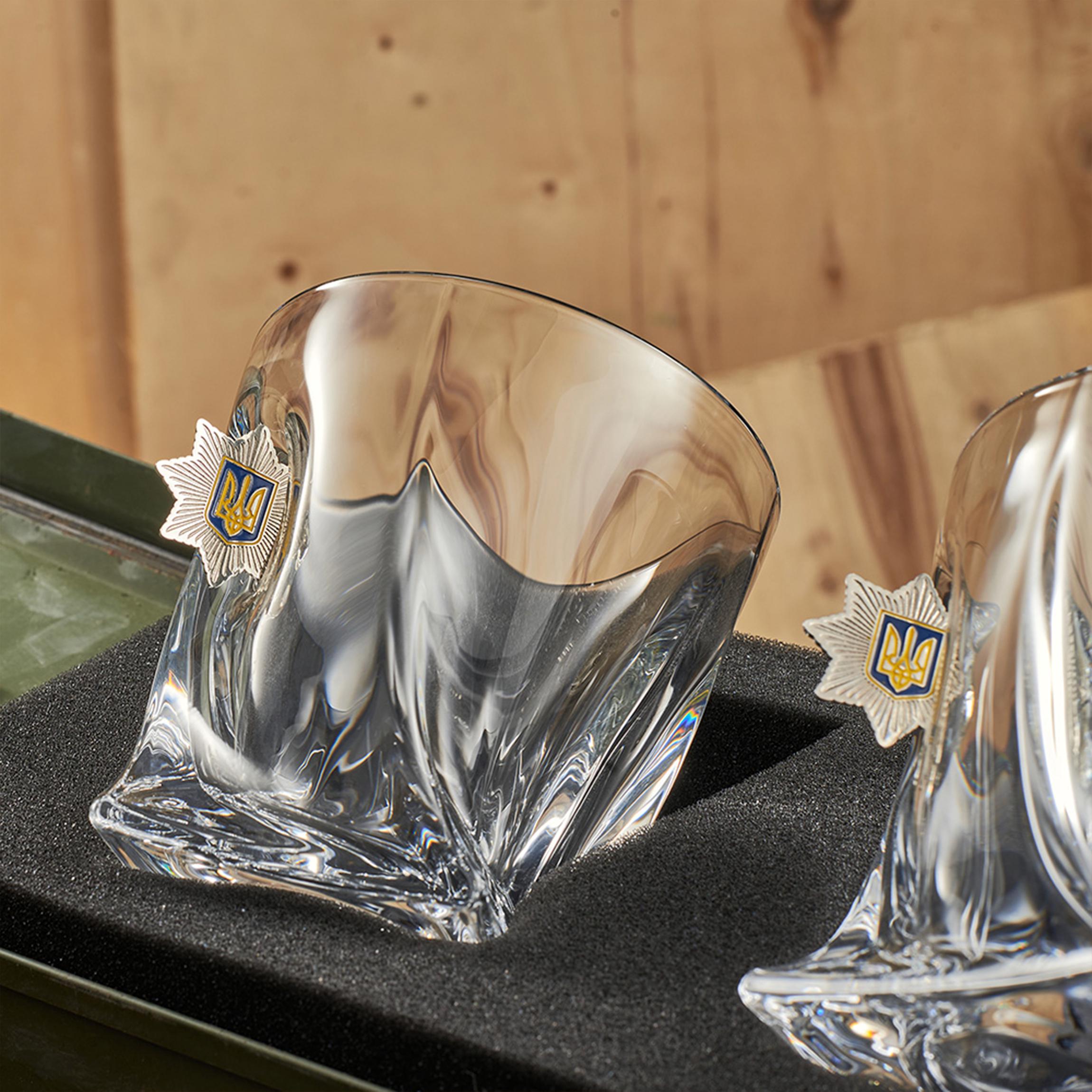 Набор VSKLO БК маленький хрустальные стаканы Полиция (28918627) - фото 4 Набор VSKLO БК маленький хрустальные стаканы Полиция (28918627) - фото 4