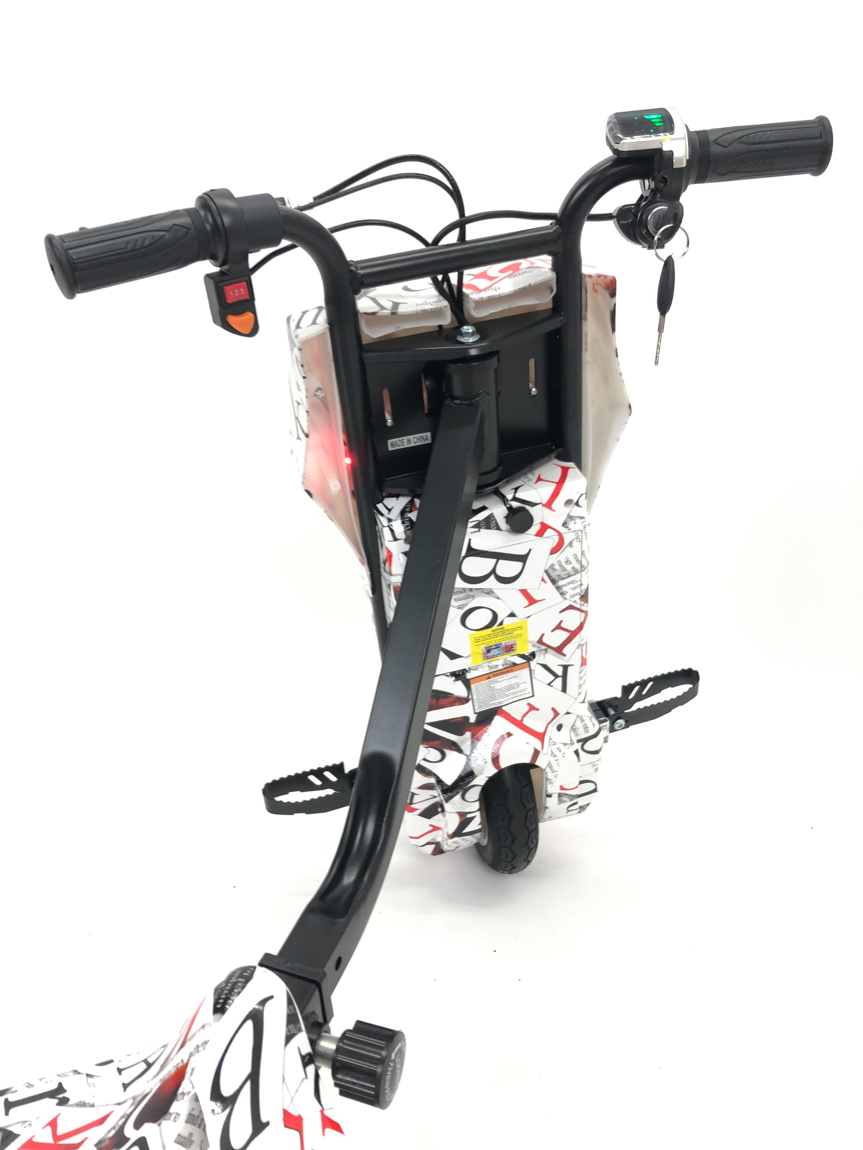 Дріфт-карт Windtech Crazy Bug 500W Білий графіті - фото 8