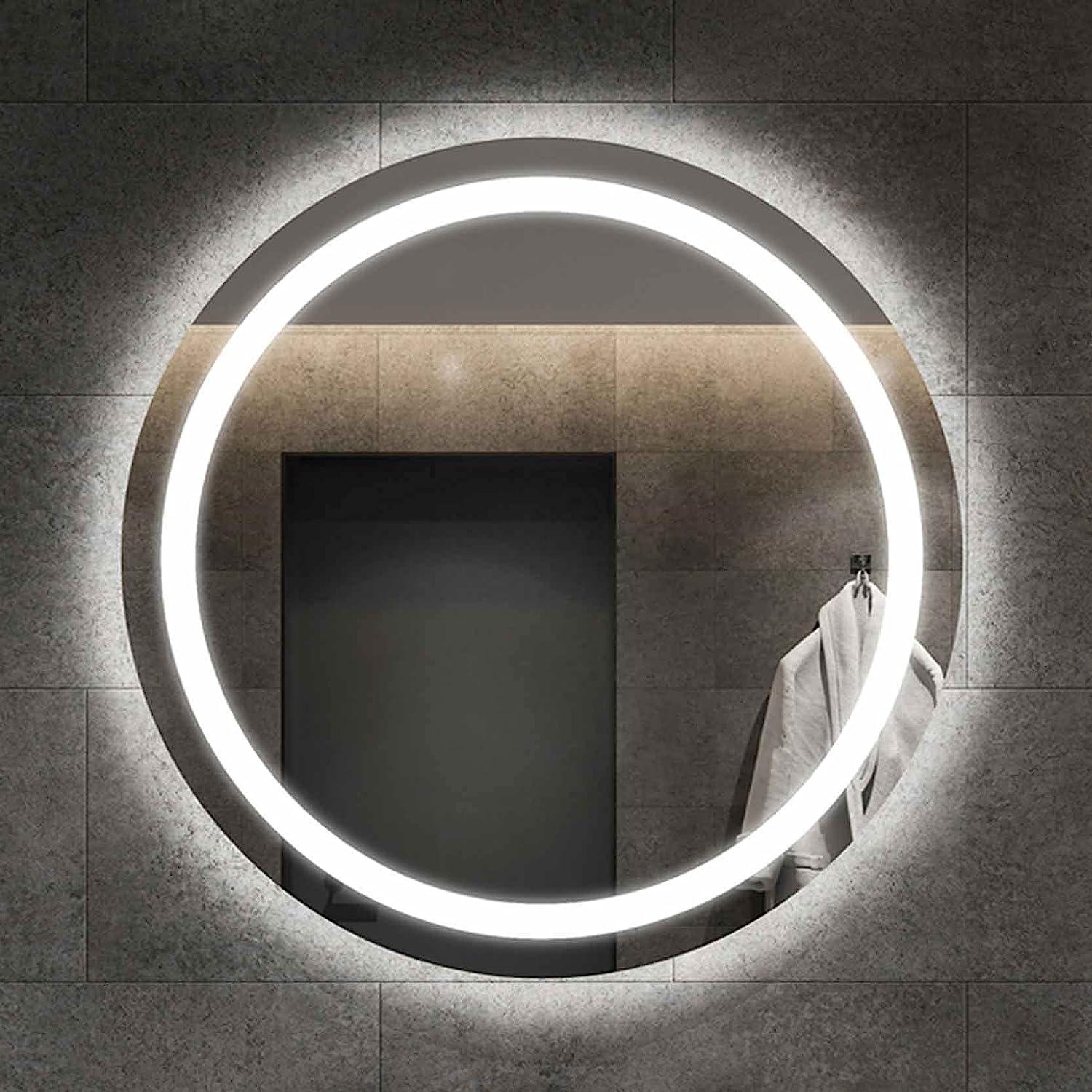 Зеркало Dim Dzerkal LESENA с LED-подсветкой 90х90 см (12811)