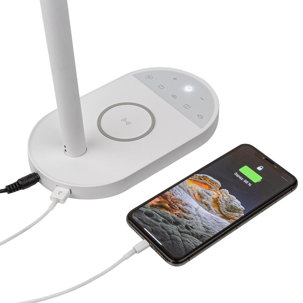 Настільна лампа Lightrich S3 c бездротовою зарядкою Білий (LS1010053982) - фото 11 Настільна лампа Lightrich S3 c бездротовою зарядкою Білий (LS1010053982) - фото 11