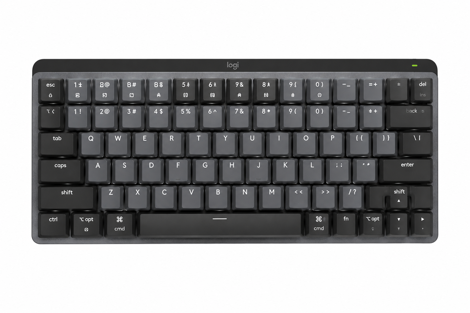 Клавиатура Logitech MX Mechanical Mini Minimalist Wireless Illuminated Graphite (920-010780)