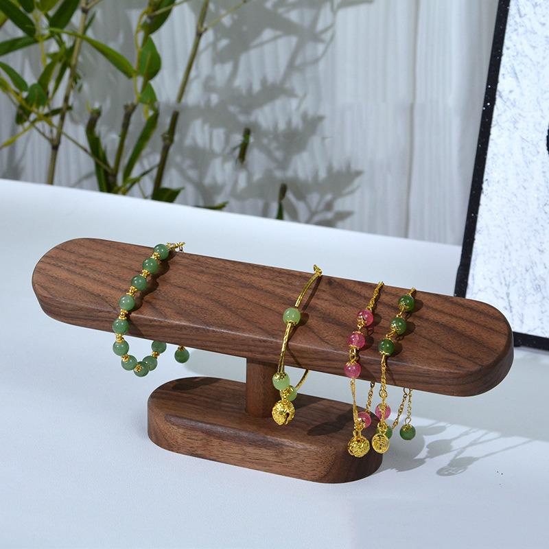 Підставка настільна для прикрас браслетів годинників коштовностей і аксесуарів дерев'яна