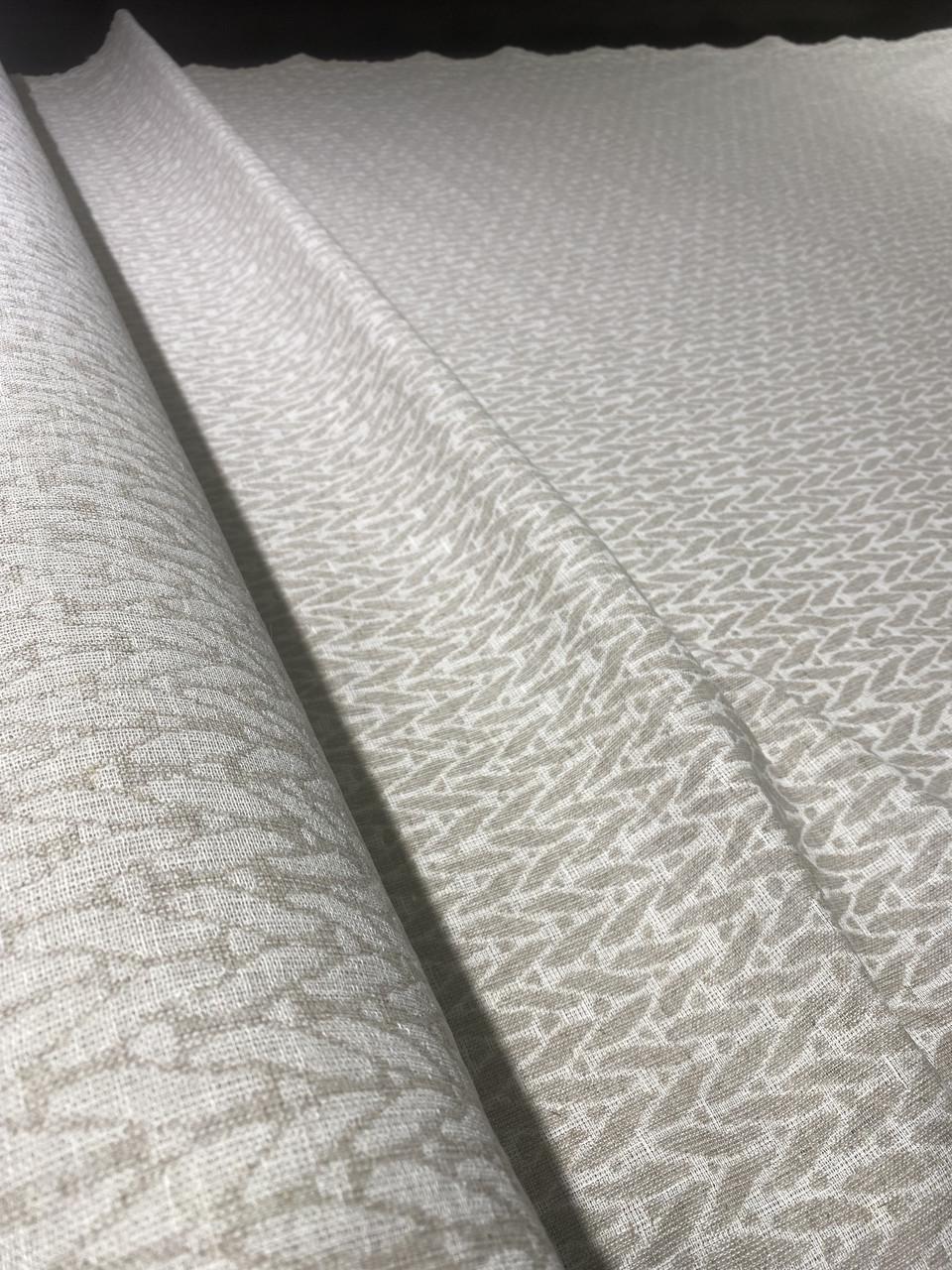 Ткань LINEN PLUS льняная 160 см 274/1 Серый