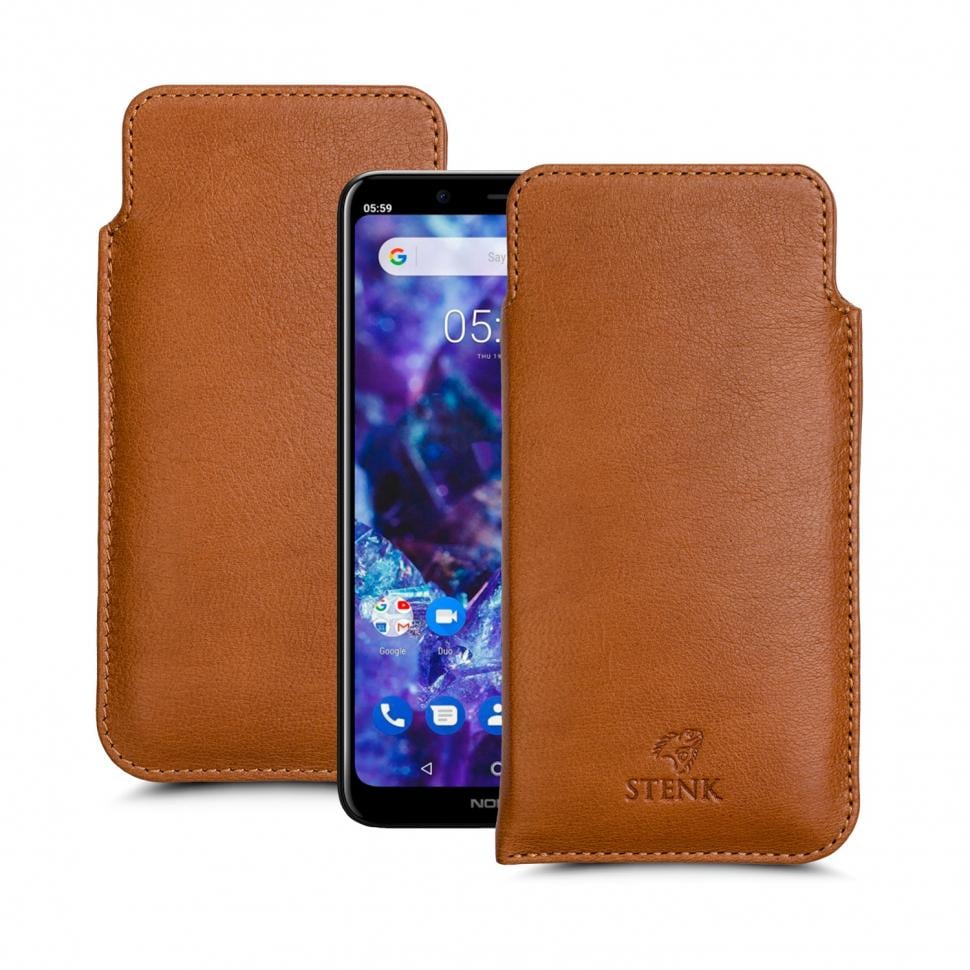 Футляр Stenk Elegance для Nokia 5.1 Plus Camel (63439)