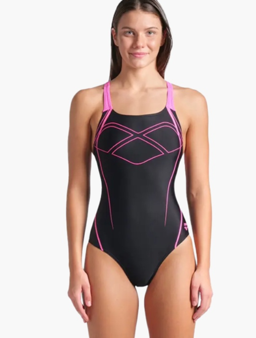 Купальник женский Arena GRAPHIC SWIMSUIT SWIM PRO BACK 009024-590 р. 36 (3468337554035)