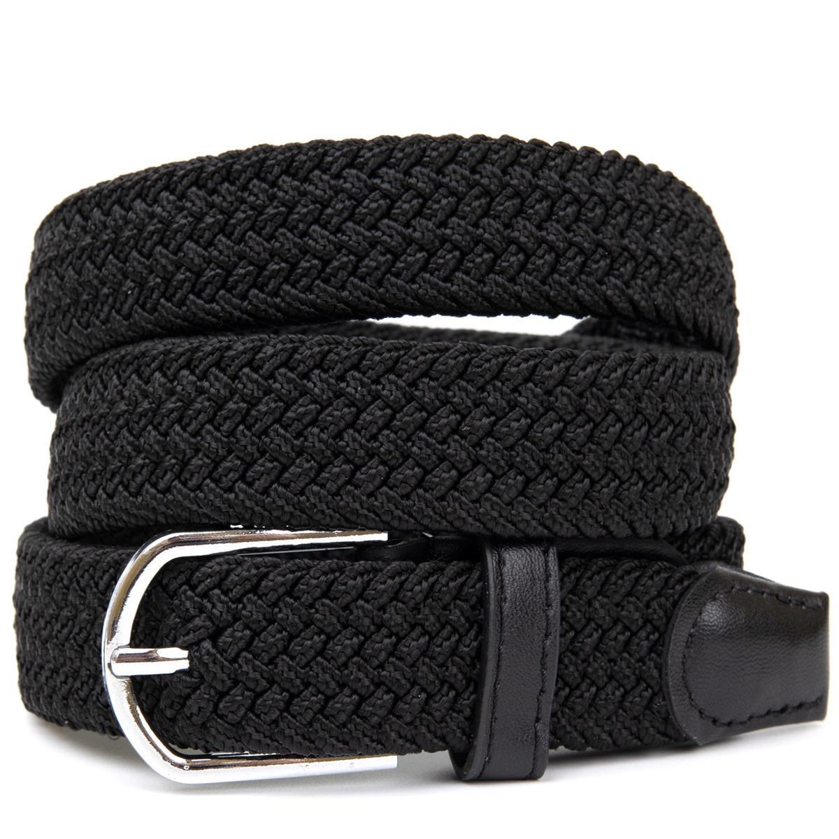 Текстильный ремень Vintage Belt 20546 для женщин классический Черный
