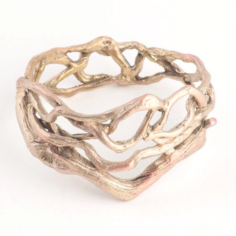 Кільце для серветок Remy-Decor Плетена Гілка Бронзовий