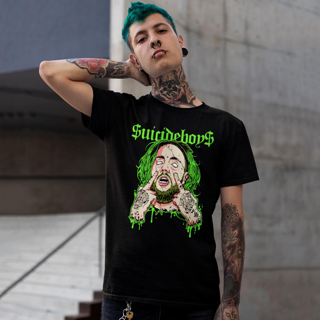Футболка унисекс Suicideboys Fuck The Population 4XL Черный (0000009024)