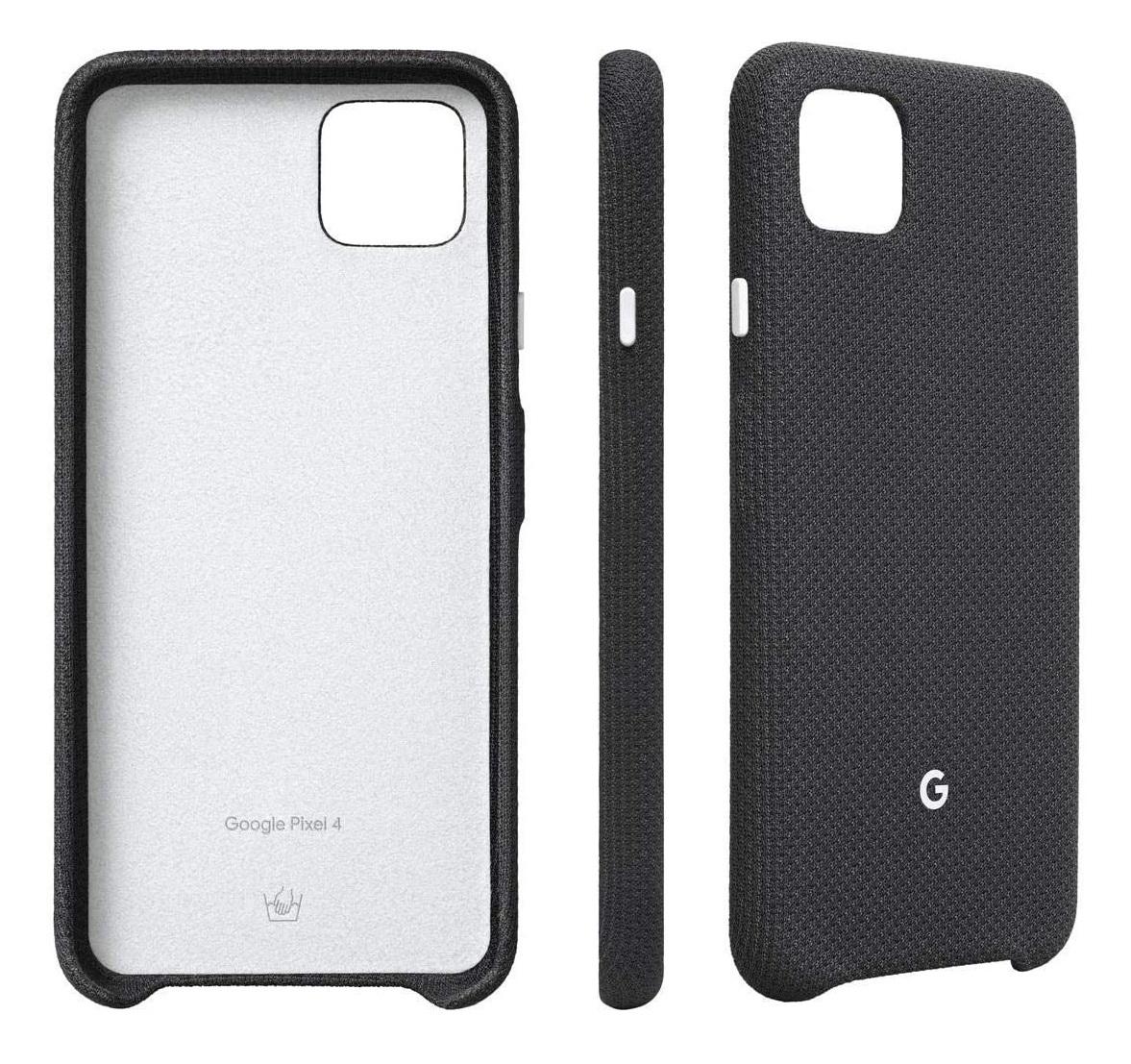 Противоударный чехол Soft Knit Fabric Case GA01276 для Google Pixel 4 XL Black - фото 13