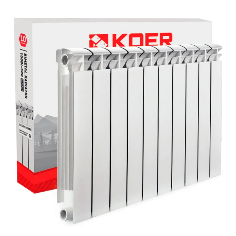 Радіатор біметалевий KOER 100 Bimetal-500 Grand 10 секцій (KR5145)