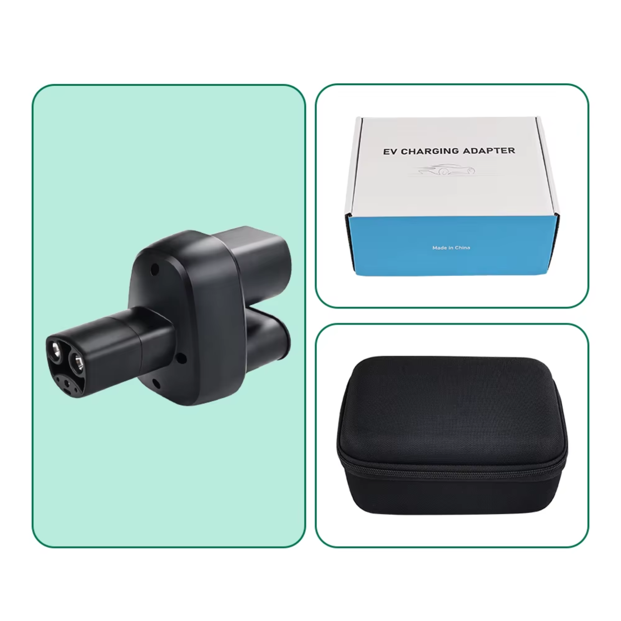 Перехідник-зарядний адаптер CCS2 для Tesla (24392730) - фото 3 Перехідник-зарядний адаптер CCS2 для Tesla (24392730) - фото 3