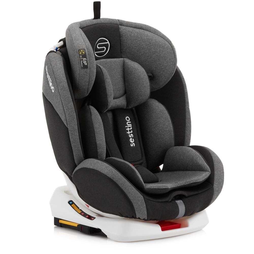 Автокресло Sesttino oktagon isofix 0-36 кг Melange grey