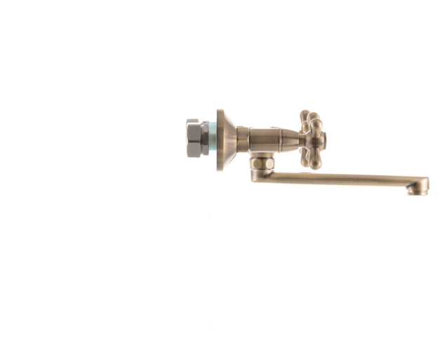 Змішувач для кухні Haiba DOMINOX-361 настінний двовентильний латунь Бронза (b-HB0092) - фото 4 Змішувач для кухні Haiba DOMINOX-361 настінний двовентильний латунь Бронза (b-HB0092) - фото 4