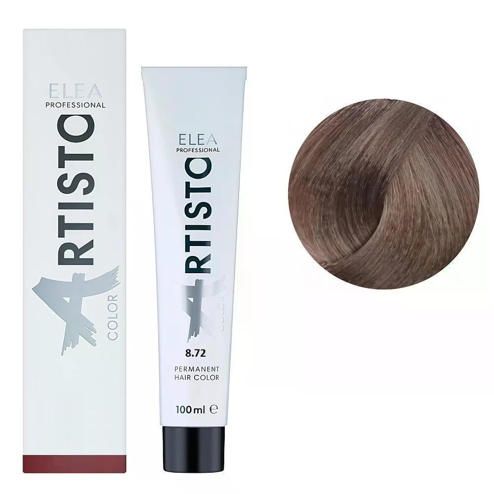 Крем-краска для волос Elea Professional Artisto Color 8.72 Светло-русый коричневый фиолетовый 100 мл