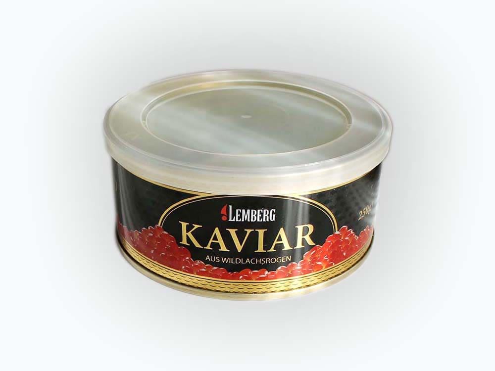 Красная икра горбуши Lemberg Kaviar 250 г