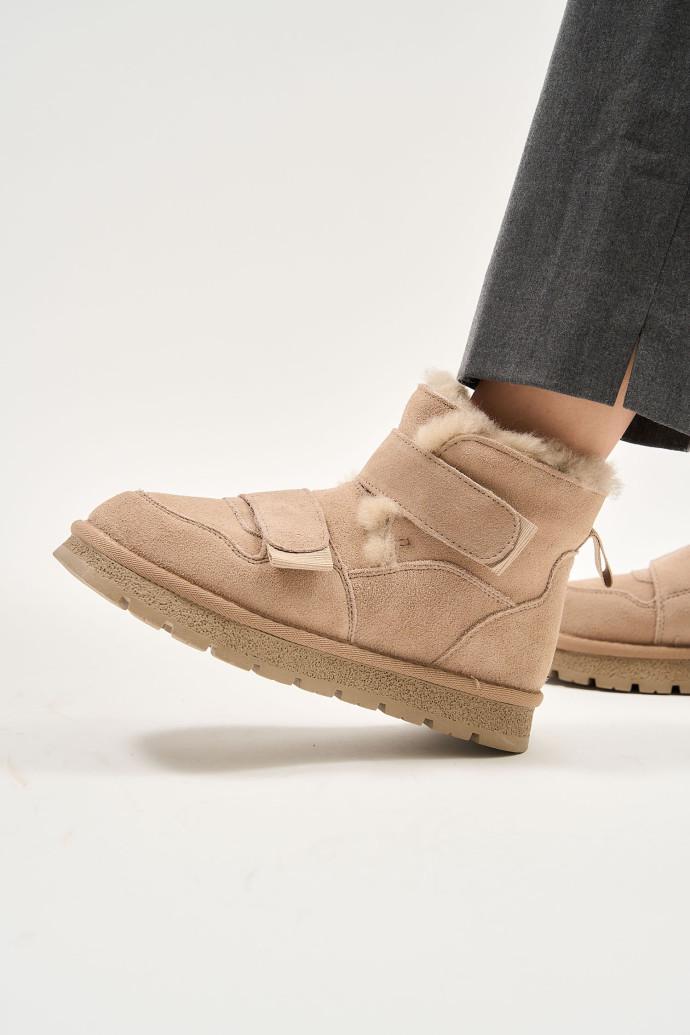 Угги женские LONZA р. 40 Бежевый (179407)