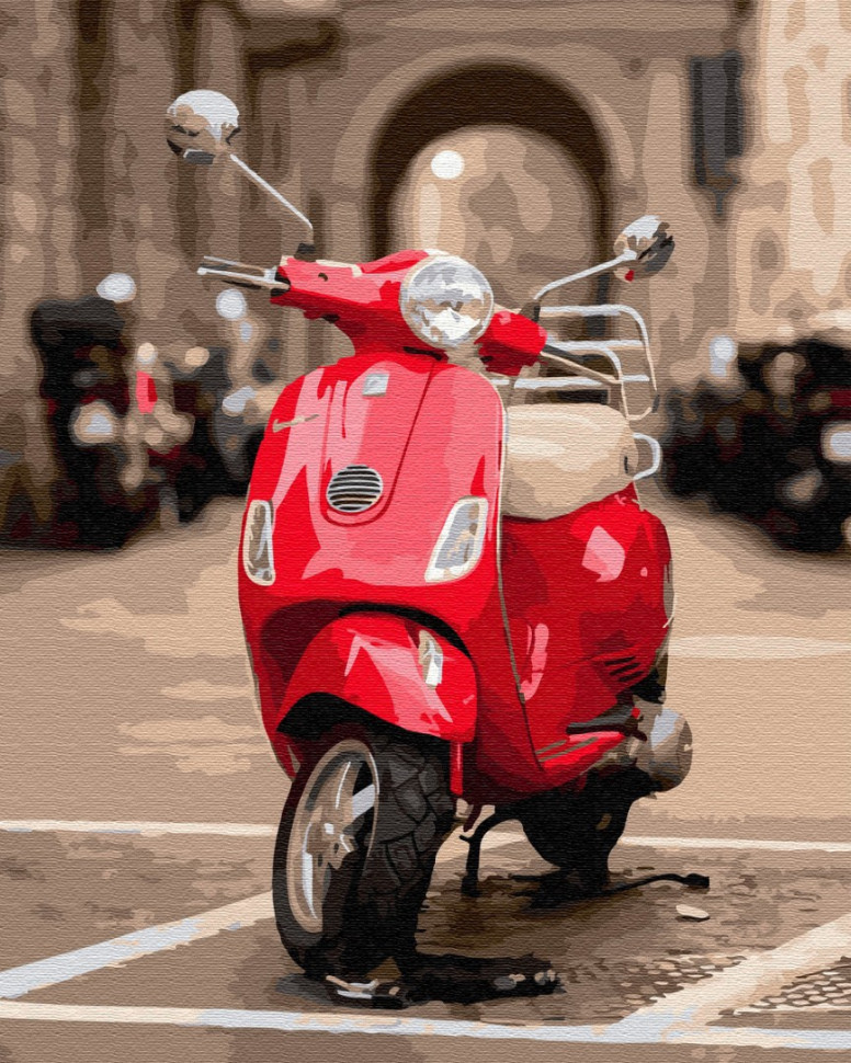 Картина по номерам Brushme С ветерком по городу (GX34796)