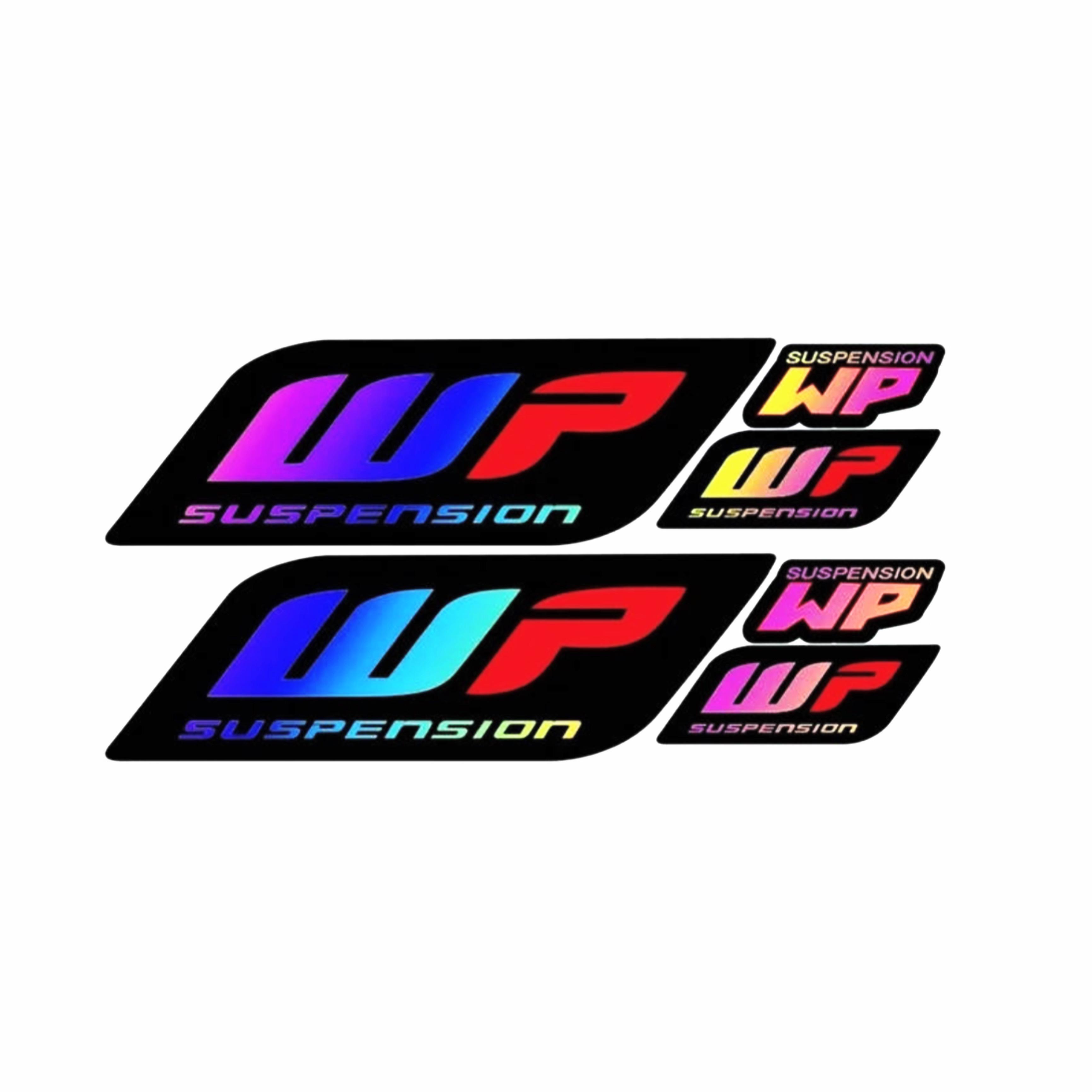 Наклейка голографическая WP для вилки и амортизатора водостойкая (931580173268)