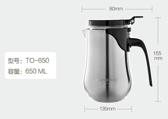 Чайник заварювальний Kamjove гунфу тіпод 650 мл (TO-650) - фото 3 Чайник заварювальний Kamjove гунфу тіпод 650 мл (TO-650) - фото 3