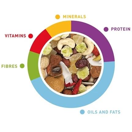 Корм комплексный Padovan Premium Pappagalli для крупных попугаев 500 г (PP00728) - фото 2