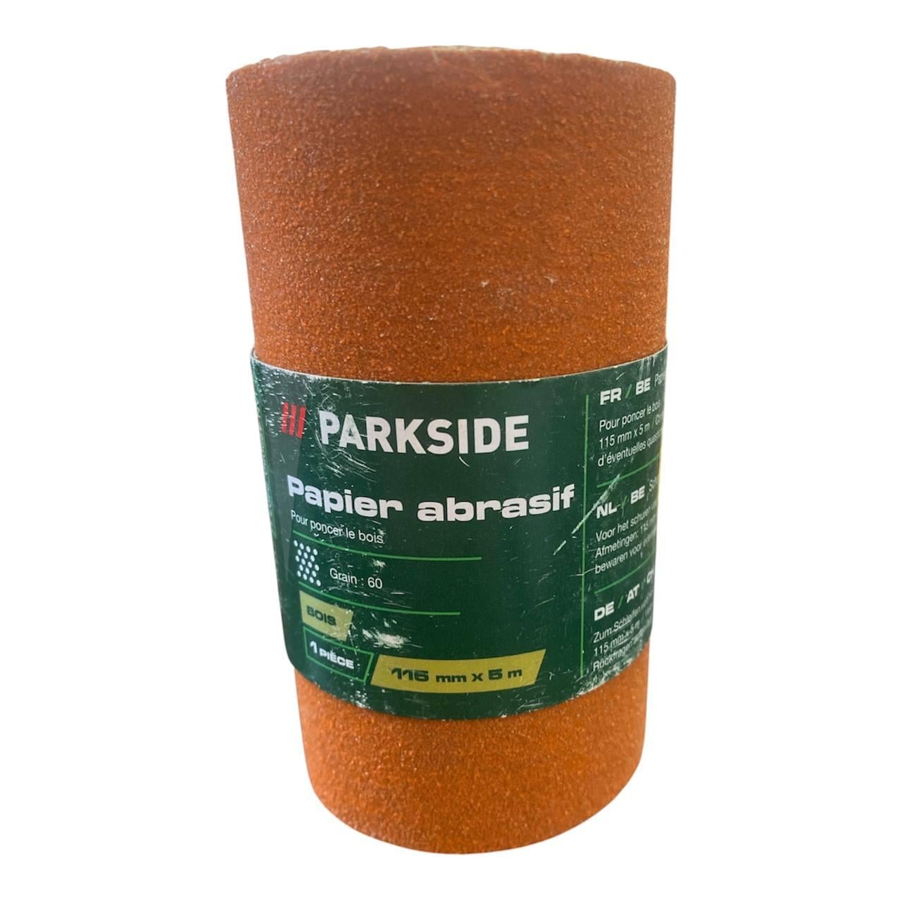 Наждачний папір у рулоні Parkside зернистість 60 115 мм 5 м