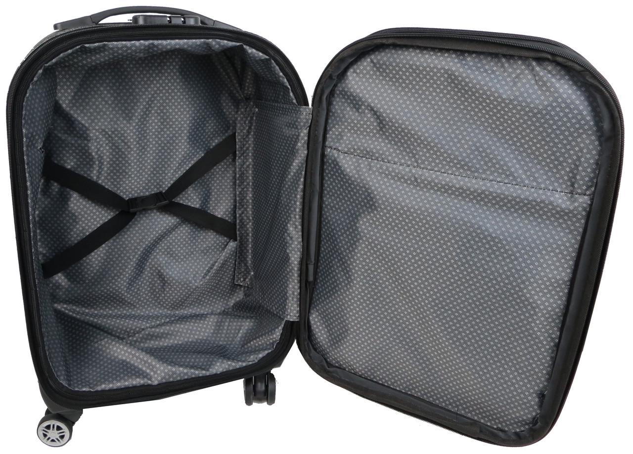 Валіза маленька тканинна Gedox ручна поклажа на колесах S 42 л Сірий - фото 8 Валіза маленька тканинна Gedox ручна поклажа на колесах S 42 л Сірий - фото 8