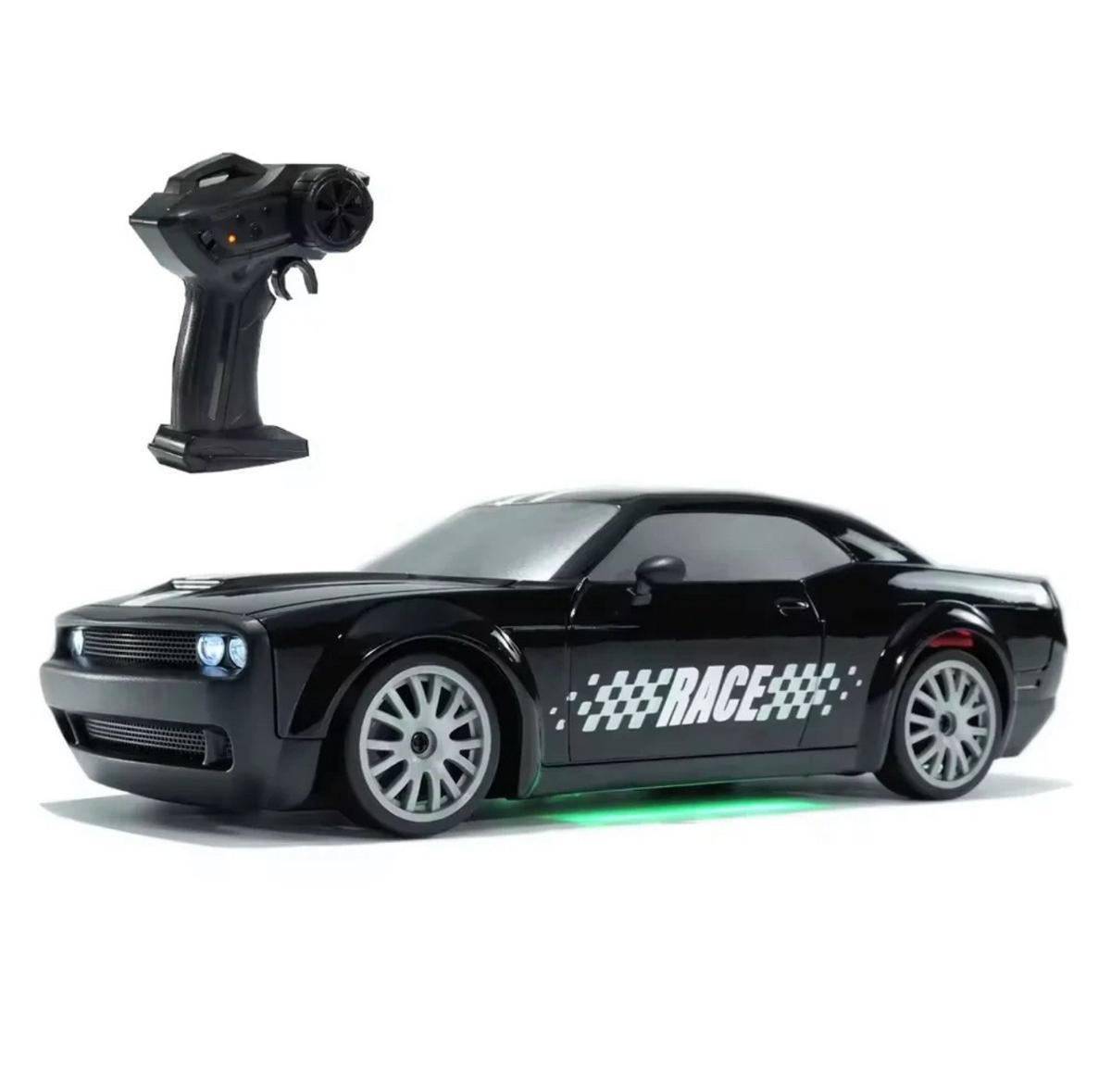 Машинка для дрифту на радіокеруванні повнопривідна Race 1:20 із LED-підсвіткою Black (x9q-k3b-rie) Машинка для дрифту на радіокеруванні повнопривідна Race 1:20 із LED-підсвіткою Black (x9q-k3b-rie)