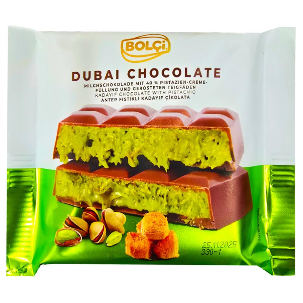 Шоколад дубайський Bolci з фісташками 100 г (2437824922) - фото 3 Шоколад дубайський Bolci з фісташками 100 г (2437824922) - фото 3