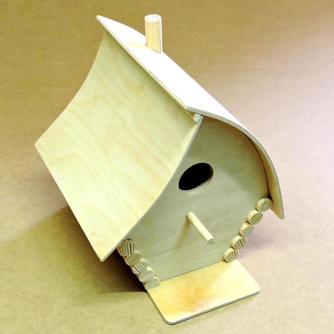 Шпаківня садова з дерева Рябинник (СКВ-001700) Шпаківня садова з дерева Рябинник (СКВ-001700)