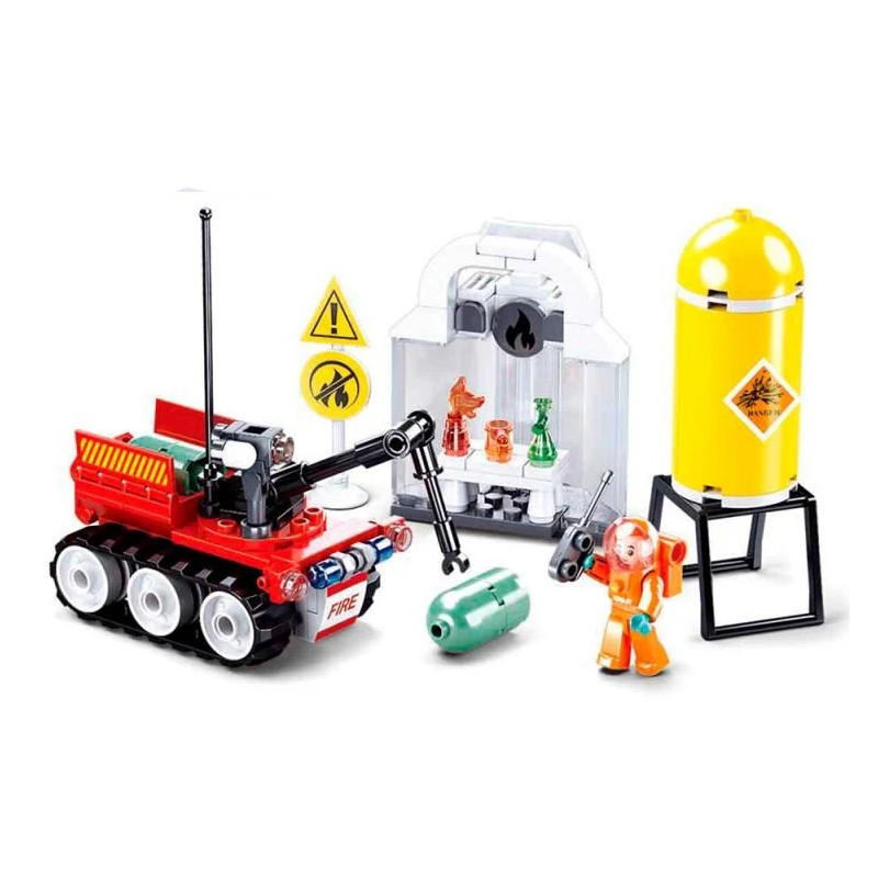 Конструктор Sluban Пожежний дриль (M38-B0963)