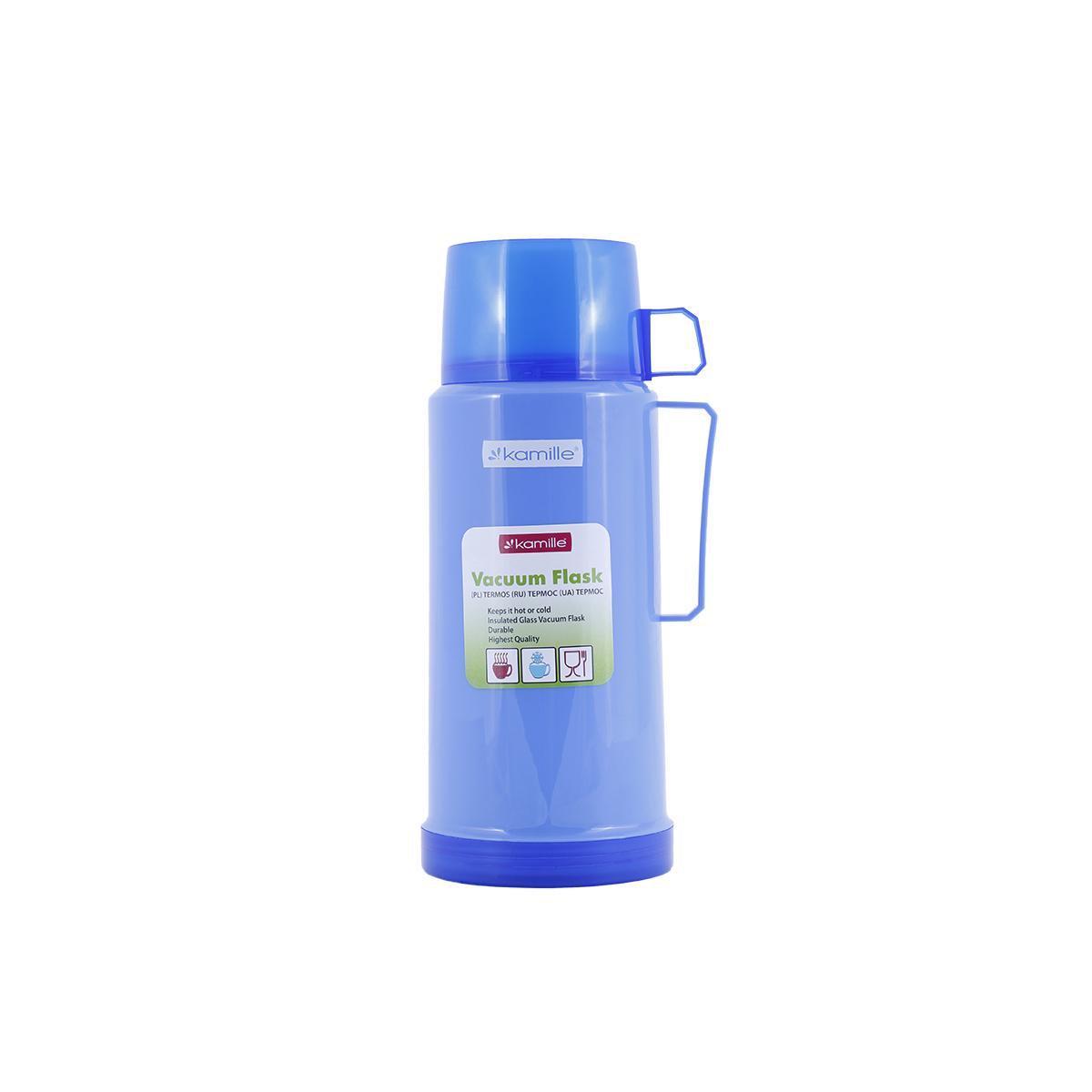 Термос Kamille зі скляною колбою 1000 мл Блакитний (2072) - фото 6 Термос Kamille зі скляною колбою 1000 мл Блакитний (2072) - фото 6