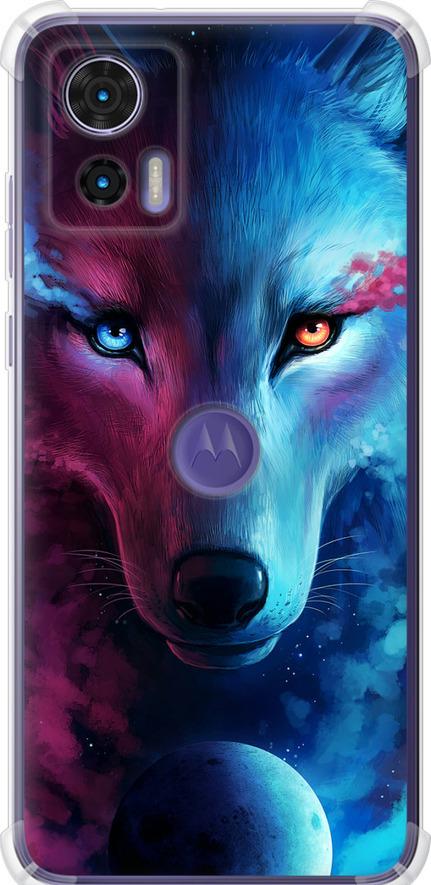 Чехол на Motorola Edge 30 Neo Арт-волк (3999sp-3256-42517)