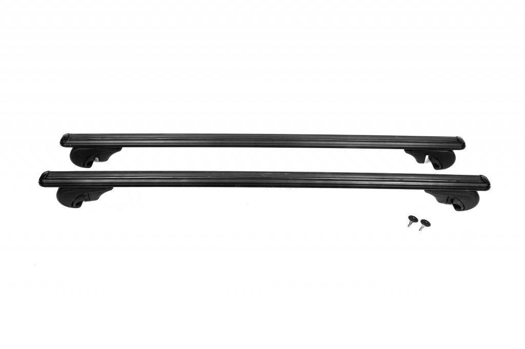 Перемычки на обычные рейлинги под ключ Bold Bar V1 Fiat Doblo I 2005-2010 гг. 2 шт. Черный (115873)