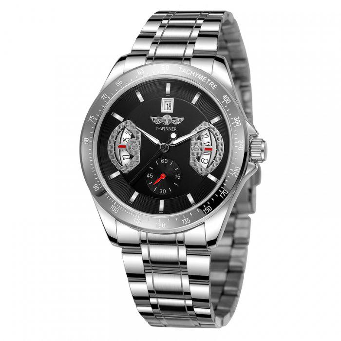 Годинник наручний чоловічий Winner Formula X Silver (1485) - фото 4 Годинник наручний чоловічий Winner Formula X Silver (1485) - фото 4