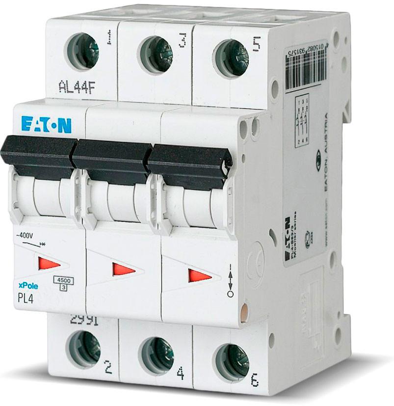 Автоматический выключатель Eaton PL4-C32/3 (65757)