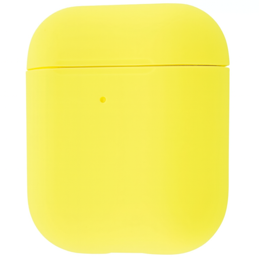 Чохол для навушників PRC Silicone Case Slim for AirPods 2 Lemonade (589852)