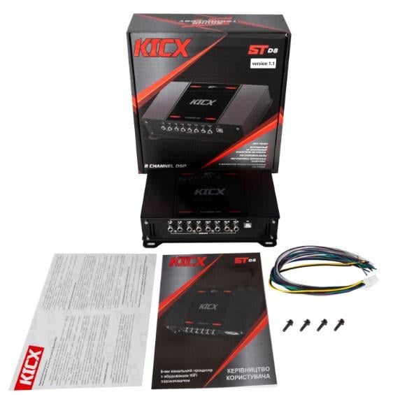 Усилитель Kicx ST D8 version 1.1 - фото 2