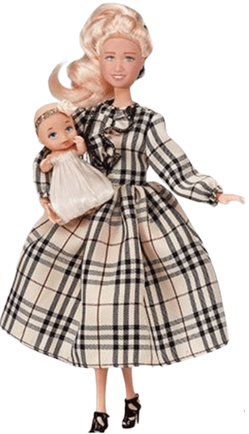 Кукла Ardana Модная мама с ребенком аксессуарами 29 см (A793-1/2/3)