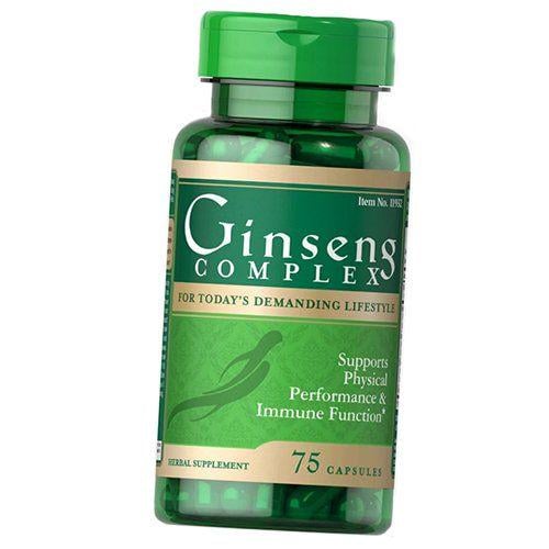 Женьшень Puritan's Pride Ginseng Complex 75 капс. (71367062)