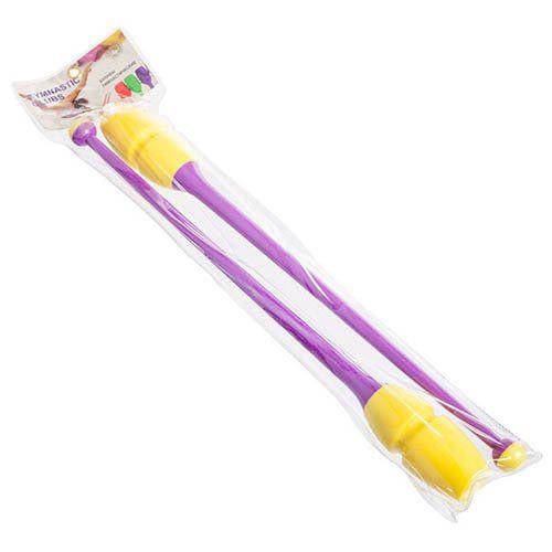 Булави для художньої гімнастики C-0964 Червоно-жовтий (60508004) - фото 2 Булави для художньої гімнастики C-0964 Червоно-жовтий (60508004) - фото 2