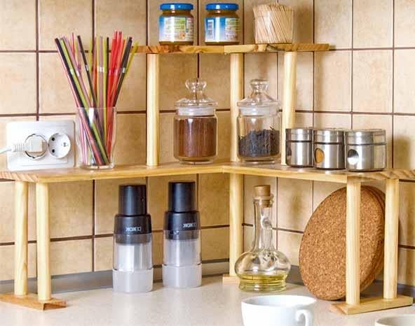 Полка настольная из дерева Атартау Бланже (ПСТ/001701)