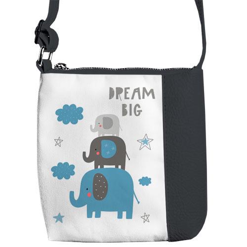 Сумка детская Presentville Little prince/princess "Dream big" (PSM_20M013_SE)