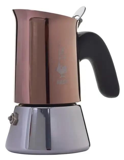 Гейзерная кофеварка Bialetti Venus NEW Rame на 2 чашки 85 мл (0007282) - фото 3 Гейзерная кофеварка Bialetti Venus NEW Rame на 2 чашки 85 мл (0007282) - фото 3