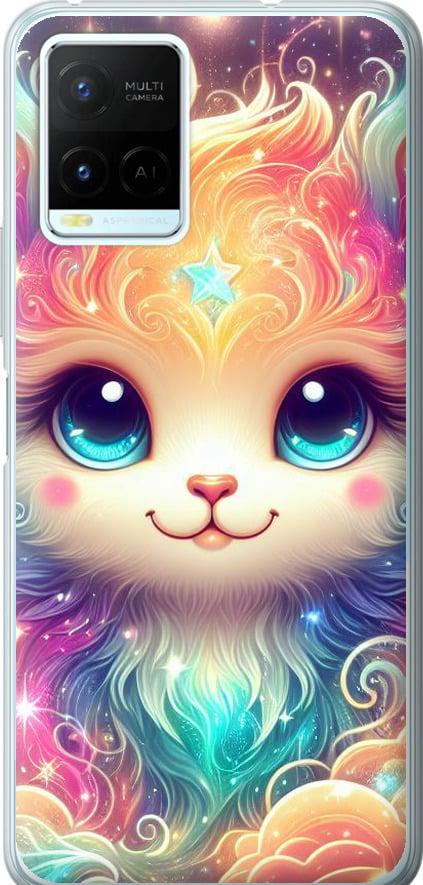 Чехол на Vivo Y21s Сказочный котенок (5813u-2550-42517) Чехол на Vivo Y21s Сказочный котенок (5813u-2550-42517)