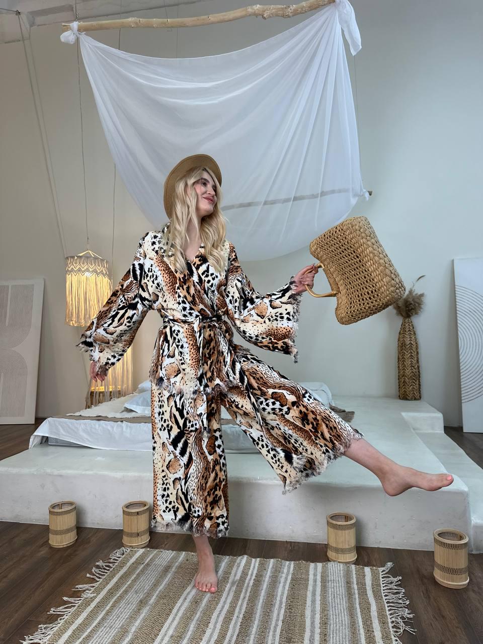 Костюм-кимоно женский one size (15265919) - фото 4 Костюм-кимоно женский one size (15265919) - фото 4