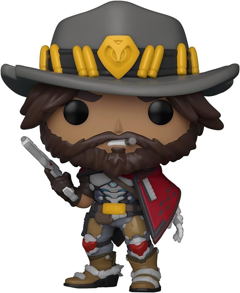 Дитяча ігрова фігурка Funko Pop McCree Overwatch Cassidy 2 10 см (FP O C 904)