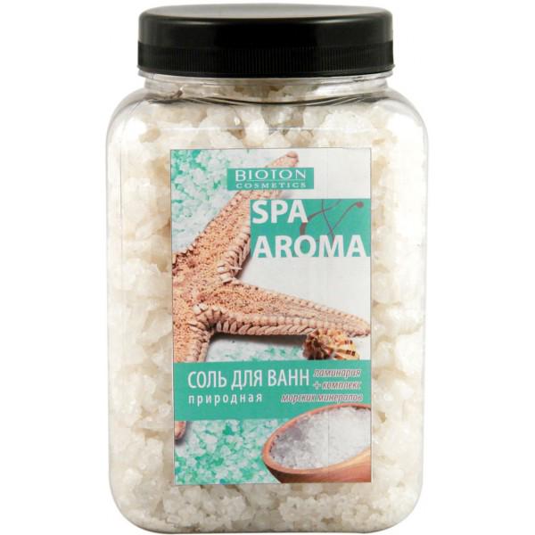 Соль морская для ванн Bioton Cosmetics Spa Aroma с экстрактом ламинарии 750 г